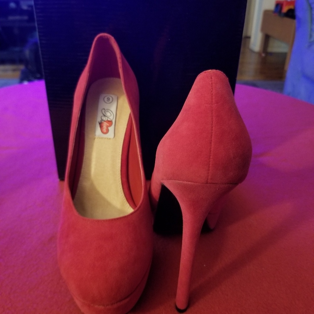 Suede shoes